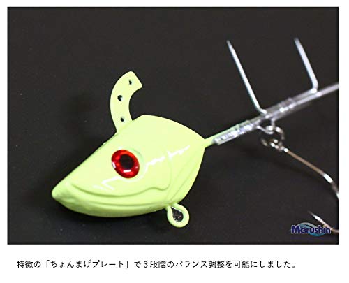 Amazon | マルシン漁具 仕掛け タチウオ専用テンヤ 爆2本針 60号