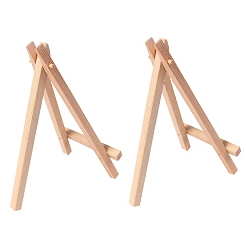 Abaodam Cavalete Pequeno Cavalete De Lona Cavalete De Mesa Para Crianças Suporte De Fotos Suporte De