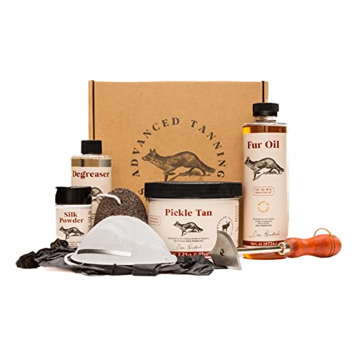 fur tanning supplies - Advanced Tanning Solutions, Tan-a-Fur Skin, Dale Knobloch's Small Mammal Tanning Kit