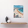 Artery8 Brighton Pier Beach Holiday Colourful Painting Living Room Unframed Wall Art Print Poster Home Decor Premium #3