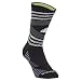 adidas Speed Mesh Basketball/Football Team Crew Socks, Black/White/Night Grey/Onix, Large