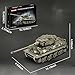 TIALLOW WW2 Army Tank Building Kit,Create a 1:28 Tiger Tank Building Block Set Compatible with Lego, Great Military Toys Gifts for Boys,Kids and Teens Age 6-14 (Taupe)