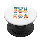 Funny Bigfoot, le maître déguisé PopSockets PopGrip Interchangeable