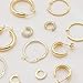 Gold Hoop Earrings for Women - 4.5mm Thick Hoop Earrings - Gold Hoops - Large Chunky Gold Hoop Earrings