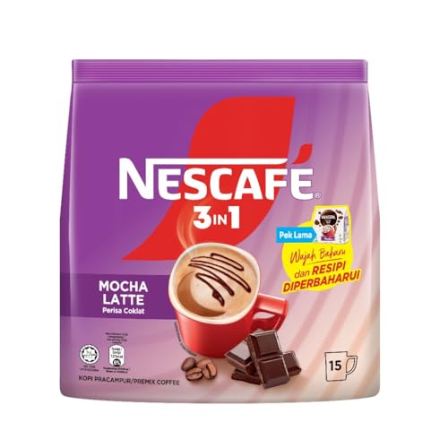 Nescafe 3 in 1 MOCHA Coffee Latte - Instant Coffee Packets