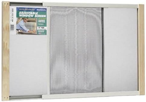 Thermwell Products Available Frost King WB Marvin AWS1533 Adjustable Window Screen, 15in High x Fits 19-33in Wide, Pack of Two