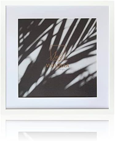 VUVUZULA Black Picture Frames Photo Poster Frame for Wall 20x16 Inch with Real Glass Front
