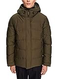 Kapuze mit Durchzugband ESPRIT Steppjacke mit Kordelzug-Kapuze