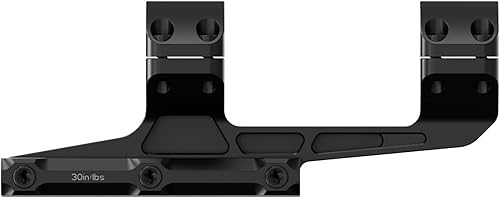 Miniatura 5 de Arken Optics Montaje rígido del alcance del rifle ligero de Picatinny del soporte 0 del alcance del MOA de la precisión