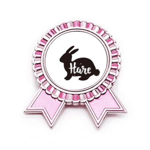 Broche lièvre à offrir en cadeau de Noël ou pour un anniversaire