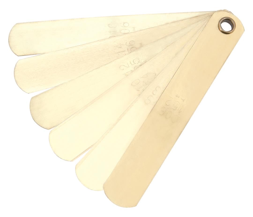 Performance Tool W80526 6 Blade Non Magnetic Feeler Gauge