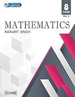 Mathematics Manjeet Singh Class 8th (2019-20) 9386711516 Book Cover