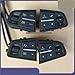 Steering Wheel Control Buttons 2016-2018 Fit for Geely Atlas,SUV,Emgrand X7 Sports Audio Cruise Volume Button Switch Car Accessories Steering Wheel Buttons(Modle A)
