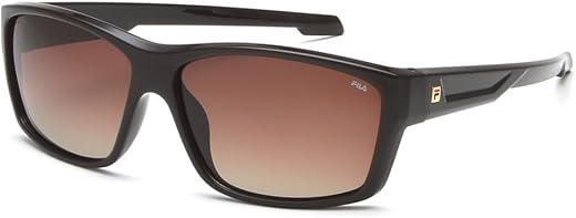 FILA 100% UV protected sunglasses for Men | Size- Large | Shape- Sports | Model- SFI607K627ANPSG
