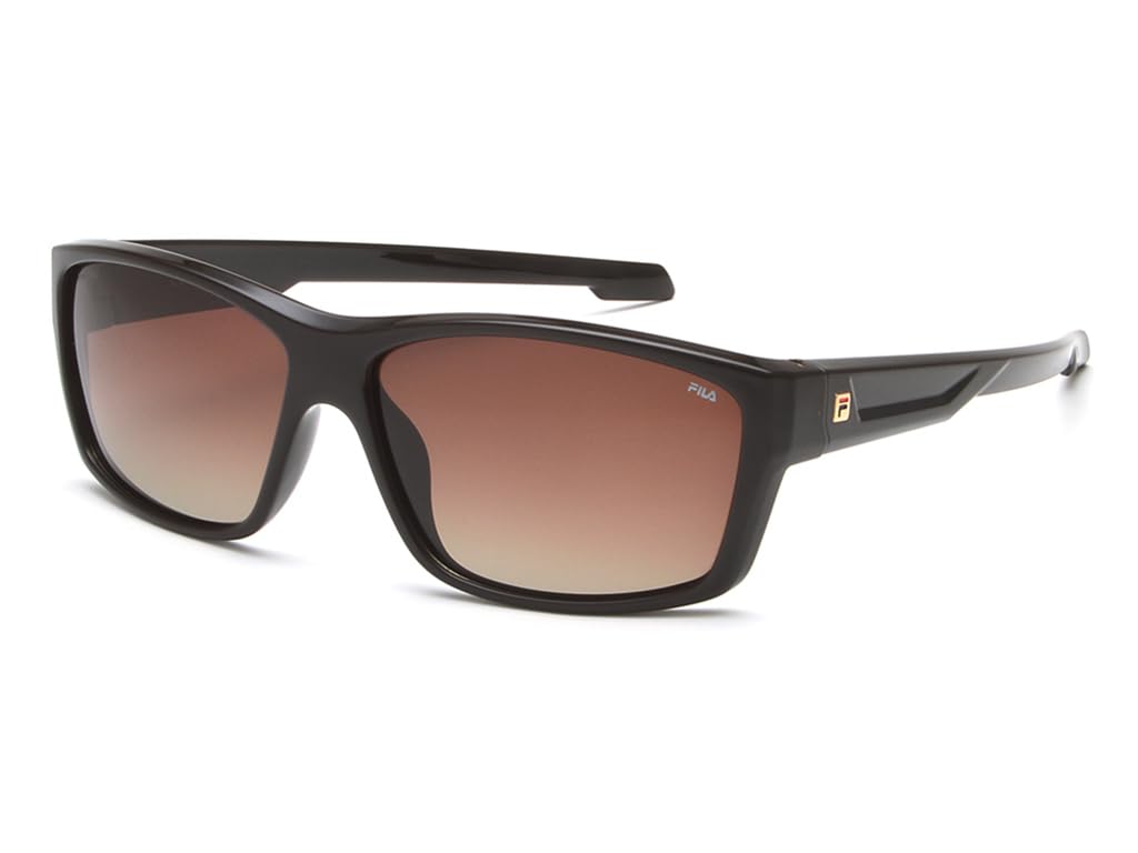 FILA 100% UV protected sunglasses for Men | Size- Large | Shape- Sports | Model- SFI607K627ANPSG