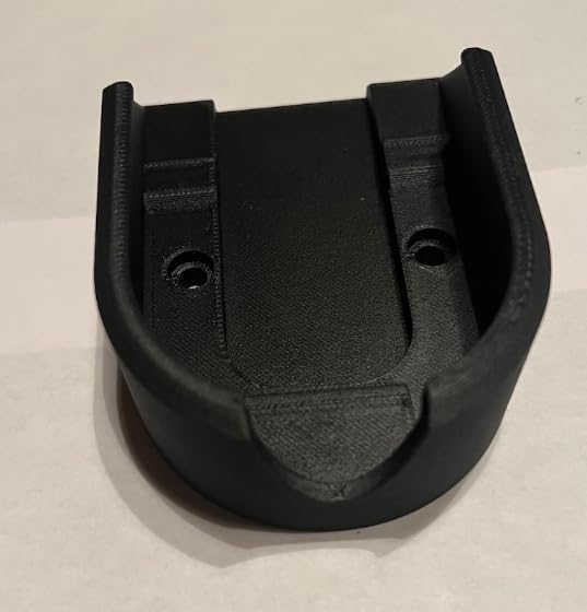 RAM Mount Compatible Remote Holder for Minn Kota iPilot BT Remote | 1.912" Hole Pattern, Carbon Fiber, USA-crafted Fishing Accessory | Designed by a Fisherman for Fishermen