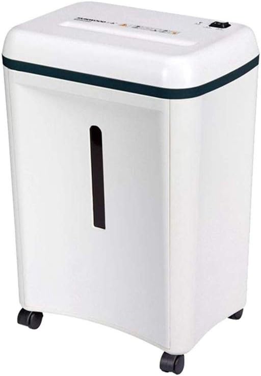 6-Sheet Cross-Cut Paper Shredder 20-Minute Continuous Running Time Shredders for Office and Home Use White