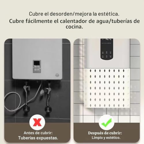 Kit combinado de tablero perforado y estante de almacenamiento de pared 5