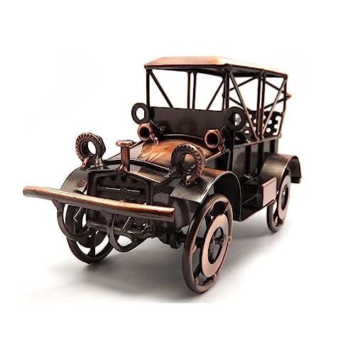 Tipmant Bronze Old Vingtage Car Toys Vechile Collectable Model Cars Gifts