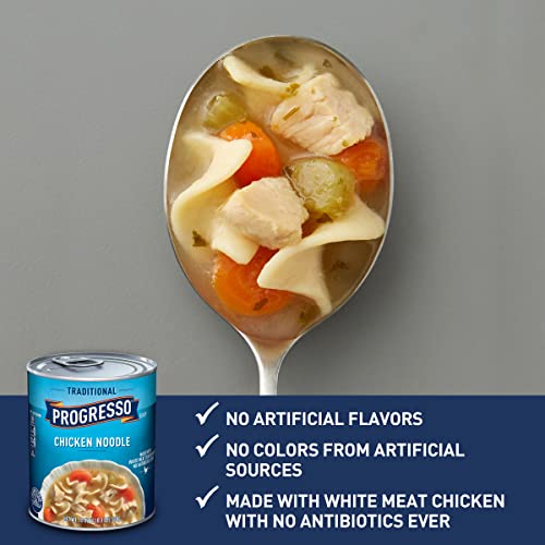 Image of Progresso Traditional, Chicken Noodle Soup, 19 oz. (Pack of 4)