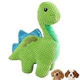 FOily TOily 犬 おもちゃ 噛む 玩具 頑丈 犬用 ぬいぐるみ 音が鳴る 歯磨き 引っ張り 小型中型犬 プレゼント ギフト ぼくとも 恐竜シリーズ (ブラキオくん)