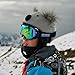 COOLCASC Koala - Universal Fit Ski Helmet Cover - Customise Your Kids ski Helmet with a Fun and Cute Protective Cover - Snowboarding & Skiing Accessories - One Size fits All