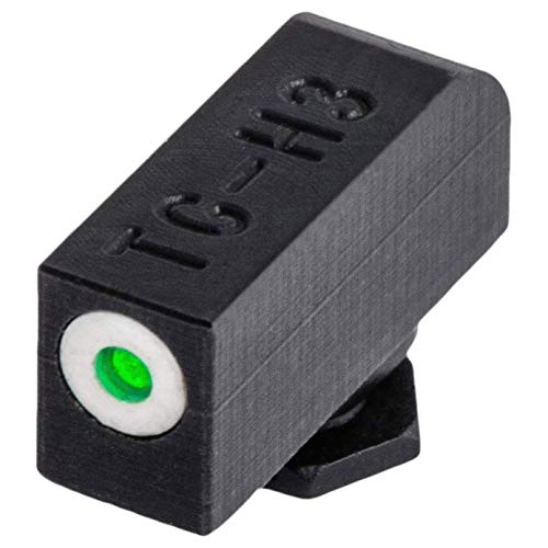 Image of TRUGLO Tritium Pro Night Sights, Compatible with Glock Handgun Models | Compact Durable Glow-in-The-Dark Front & Rear Gun Sight Set with Focus Lock Front Ring