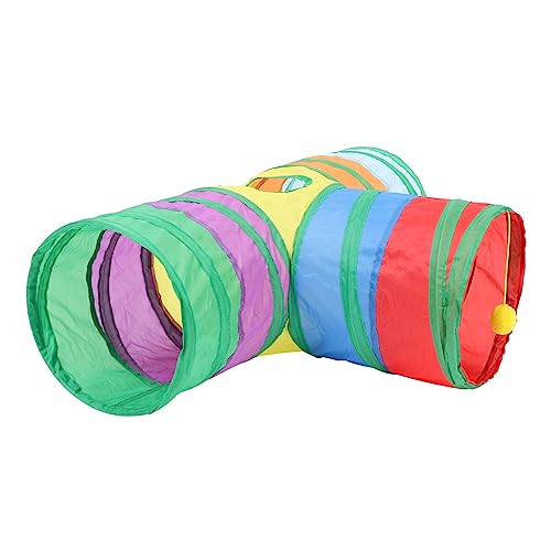 Juguete para gatos con canales estructura plegable y resistente 2