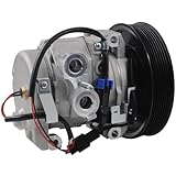 ECCPP AC Compressor 2011-2019 Fit for Freightliner Cascadia 12.8L 14.8L 15.6L Air Conditioning Compressor