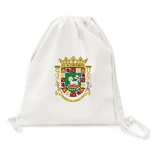 Sac à cordon Puerto Rico en toile solide pour remplacer les sacs lourds