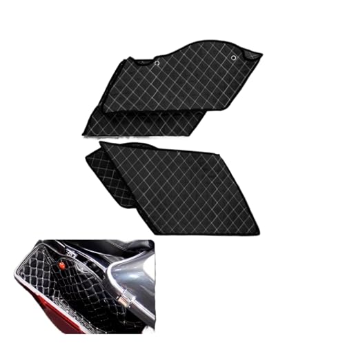 Doublure extensible pour sacoches moto avec protection optimale du bagage bas