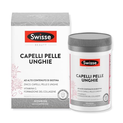 SWISSE Capelli Pelle Unghie - Integratori per...