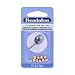 Beadalon 10-Piece Flat Memory Wire End Cap Set, 0.19 by 0.15-Inch, Gold