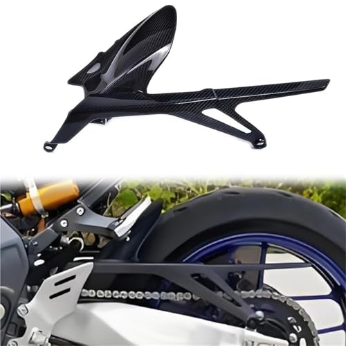 Garde-Boue Arrière Moto YAMAHA MT-09 FZ-09 Accessoires Protection Carbone 2021-2024