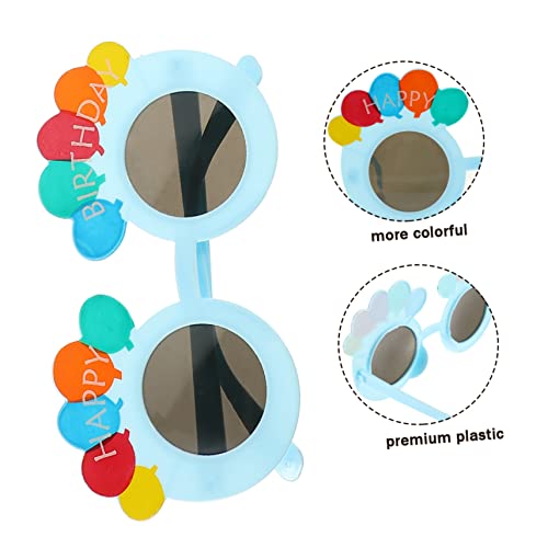 ifundom 4 Pçs Óculos Engraçados De Aniversário Óculos Infantis Chapéu De Aniversário Bolo Infantil P