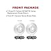 R1 Concepts Front Rear Brakes and Rotors Kit |Front Rear Brake Pads| Brake Rotors and Pads| Ceramic Brake Pads and Rotors|fits 2003-2008 Saab 9-2X; Subaru Forester, Impreza