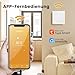 MIUCDA Smart Thermostat Fussbodenheizung Wasser, Tuya WiFi Heizungsthermostat Smart Digital Raumthermostat Kompatibel mit Alexa, Google Home
