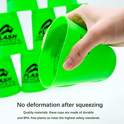 Inheming 12 Pack Speed Stacking Cups, Practice Sport Stacking, Quick Stacks Cups For Travel, Party, Challenge Competition #TOP3