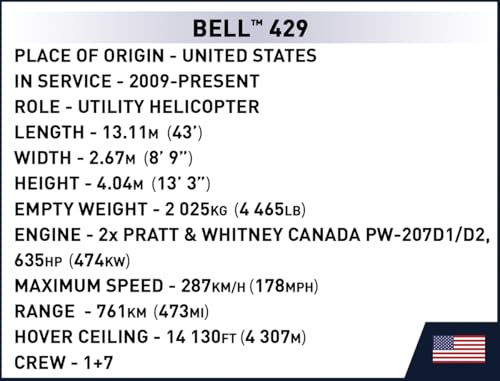 COBI Bell 429 - Police