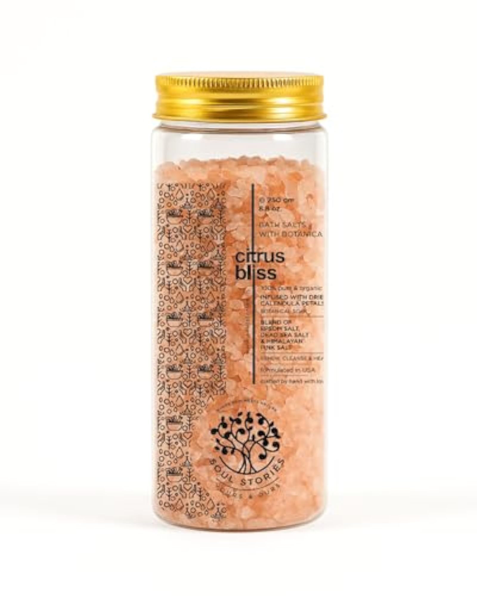 Relaxing Bath Salt for Body & Mind, Promotes Restful Sleep