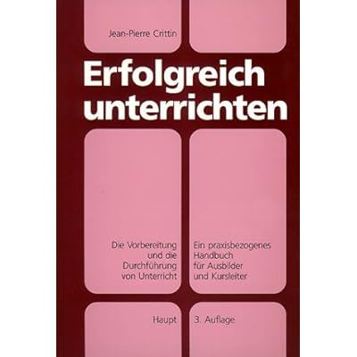 Erfolgreich unterrichten.