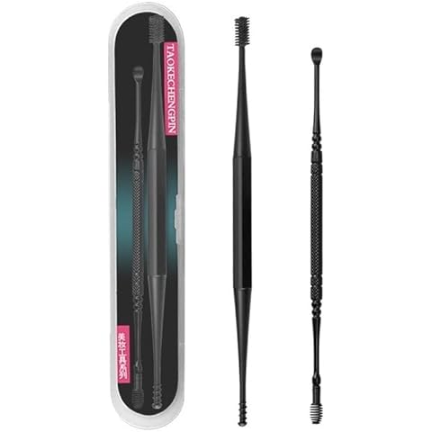 Ear Pick Earwax Removal Kit, Ear Cleaner Spoon Ear Wax Removal Tool Spiral with Portable Storage Case, Soft Silicone Double-Ended Earpick Ear Wax Curette Remover for Baby, Kids & Adults Cover