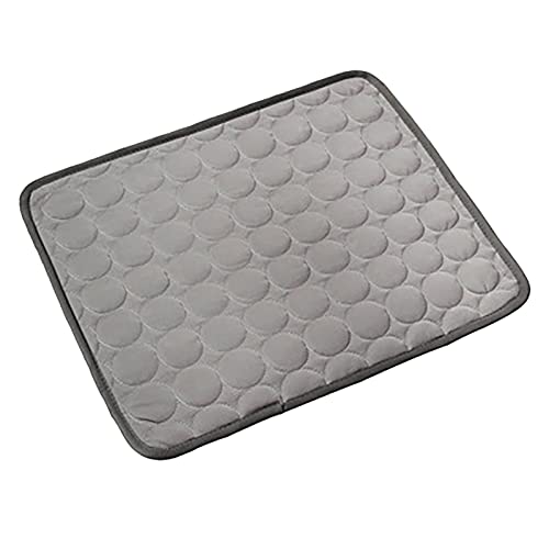 Kühlmatte für Hunde, Haustier-Kühlmatten, Sommer-Eiskissen, leicht, atmungsaktiv und faltbar, für Kiste, Zwinger, Katzenbett, Sofa, kaufeste wiederverwendbare Hundematten (1 Packung)