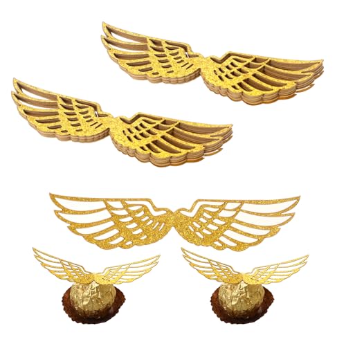 35PCS Wizard Party Chocolate Decoration Wings Chocolate Decoratio...