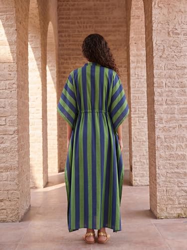Image of Cotton Kaftan Dresses for Women |