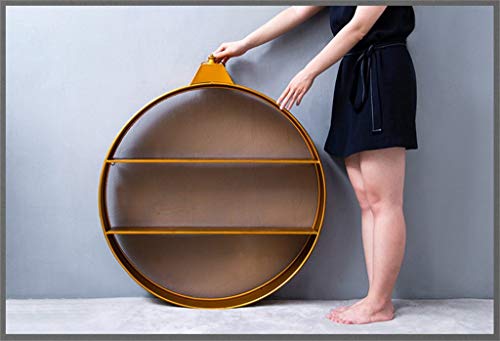 Support de rangement étagère murale 3 tiers pour bibliothèque et décorations