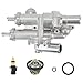 YINAVAGAD 68003582AB 68003582AA Upgrade Aluminium Engine Coolant Thermostat Housing Assembly for Chrysler 200 Sebring, for Dodge Avenger Caliber Journey, for Jeep Compass Patriot, 1.8L 2.0L 2.4L L4