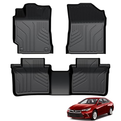LUMWAY Floor Mats for 2012-2017 Toyota Camry TPE All Weather Durable Floor Liners for Toyota Camry Accessories