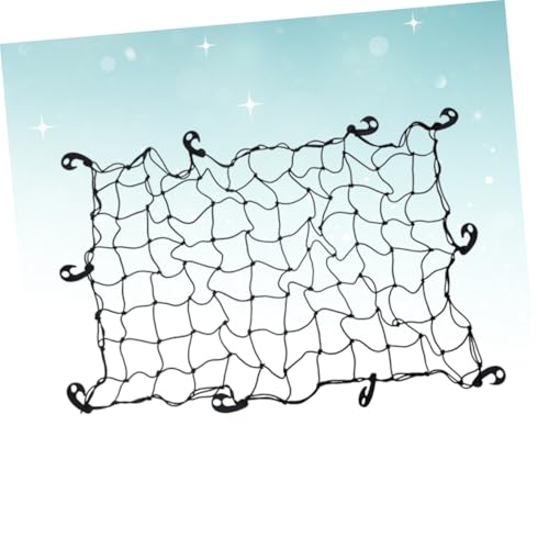 Filet de rangement pour toit de voiture avec crochets de fixation