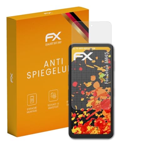 atFoliX Screen Protector compatible with Zebra EM45 Screen Protection Film, anti-reflective and shock-absorbing FX Protector Film (2X)